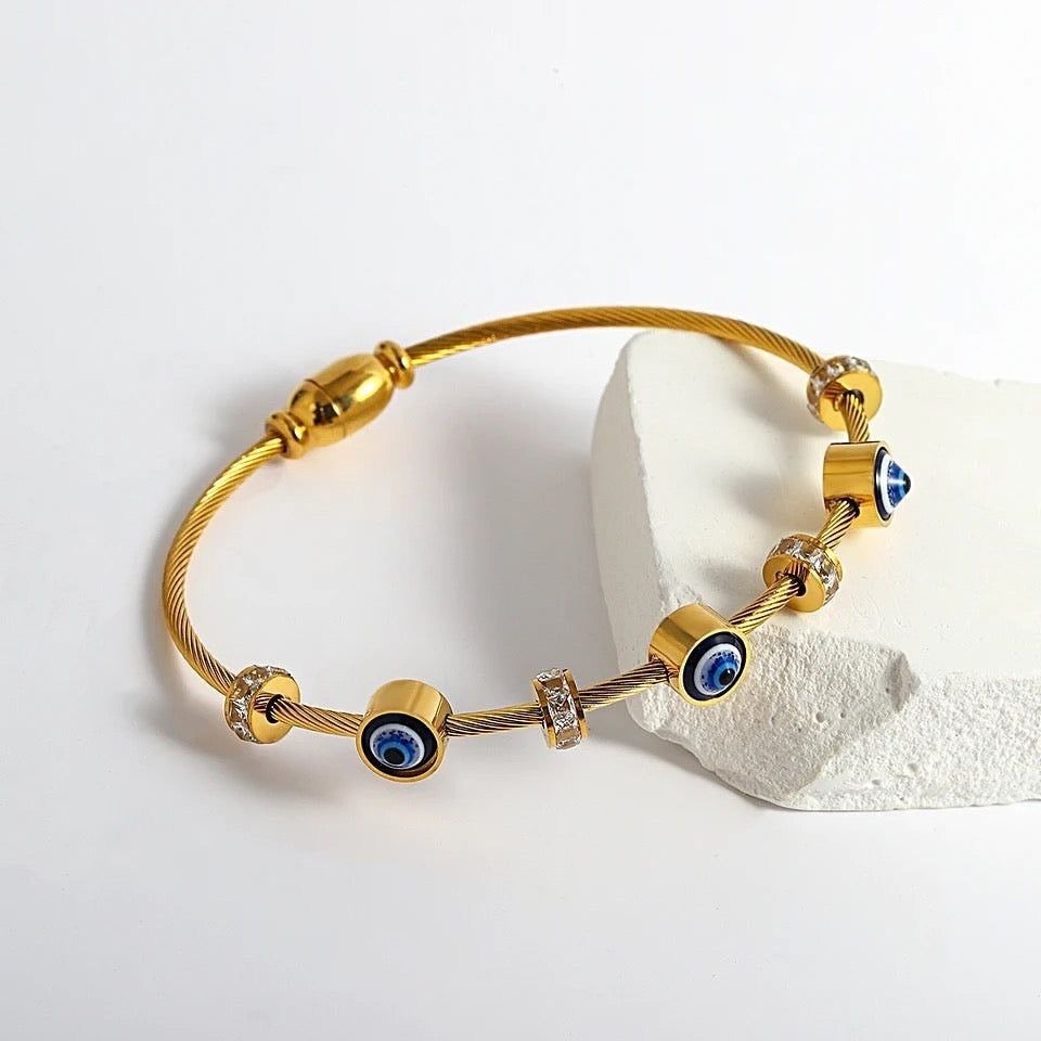 Evil Eye Charm Bracelet