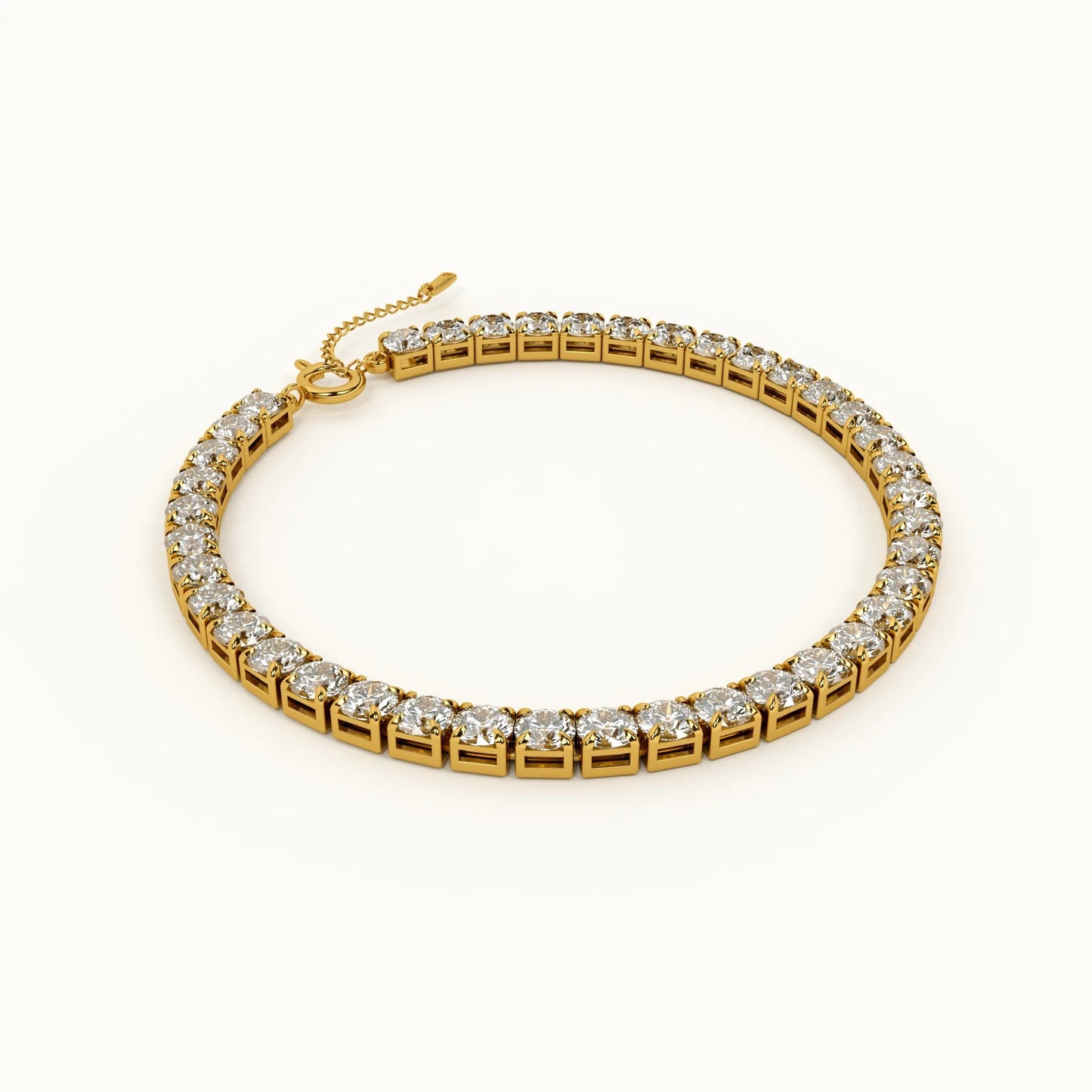 Elegant Solitaire Necklace & Classic Tennis Bracelet Set