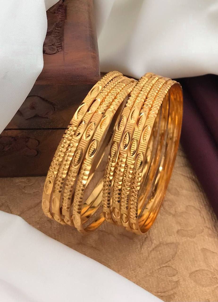Samira Regal Gold Bangles