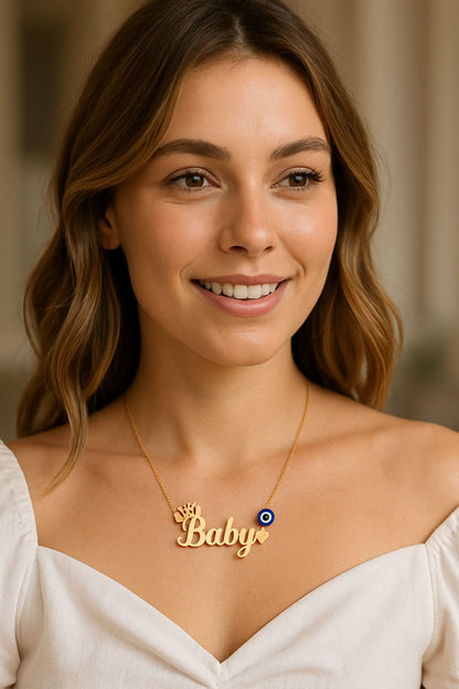 ustom Name Necklace – "Prince" & "Sweety" and many more