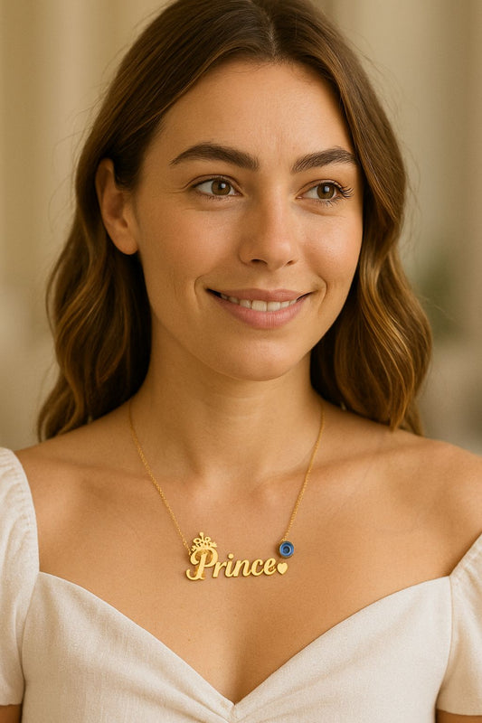 ustom Name Necklace – "Prince" & "Sweety" and many more