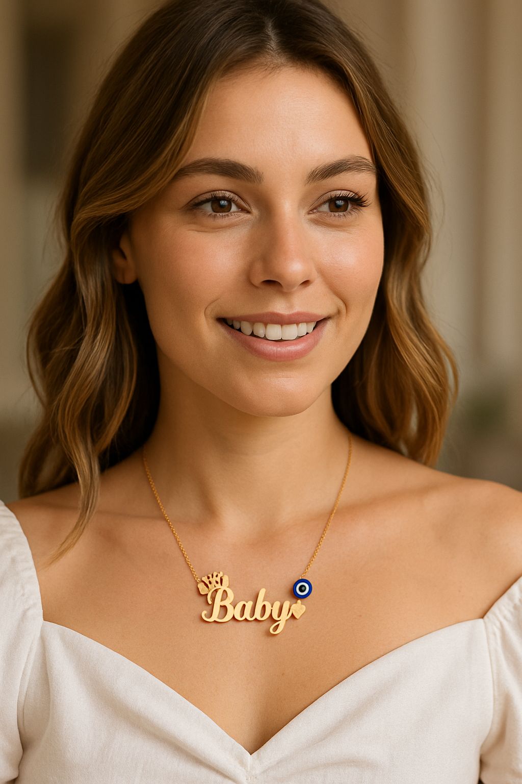 ustom Name Necklace – "Prince" & "Sweety" and many more