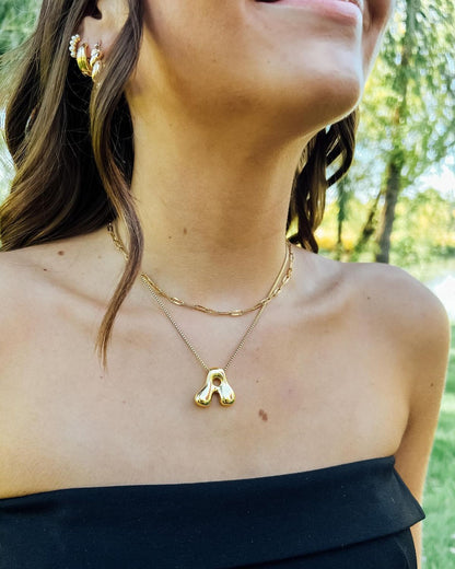 Balloon Letter Necklace