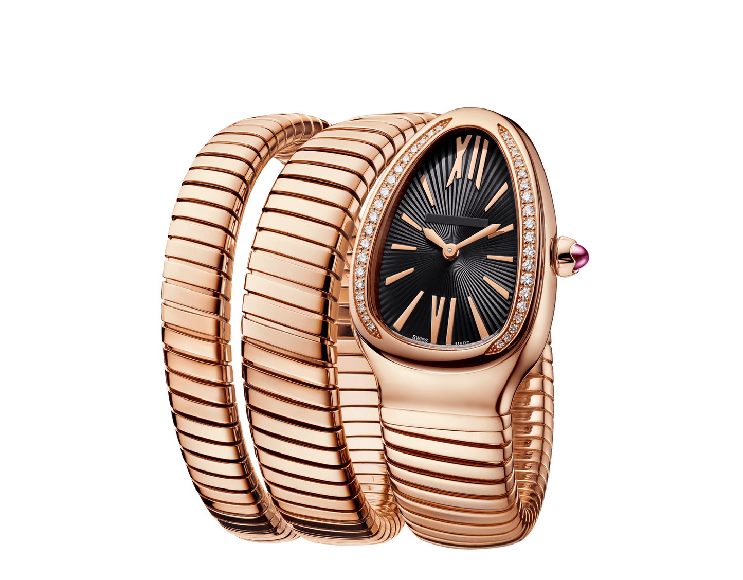 Serpenti Tubogas Gold Watch