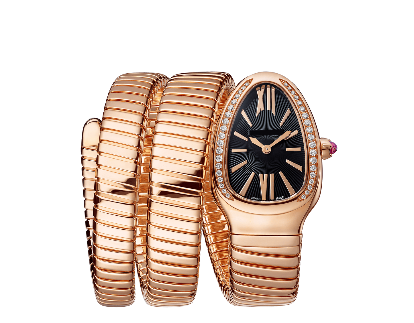 Serpenti Tubogas Gold Watch
