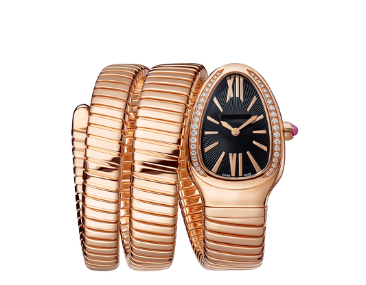 Serpenti Tubogas Gold Watch