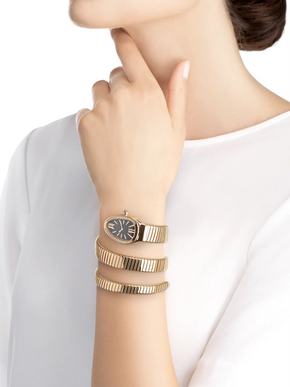Serpenti Tubogas Gold Watch