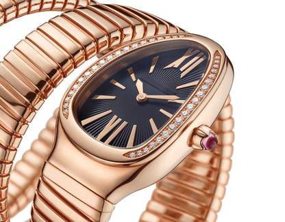 Serpenti Tubogas Gold Watch