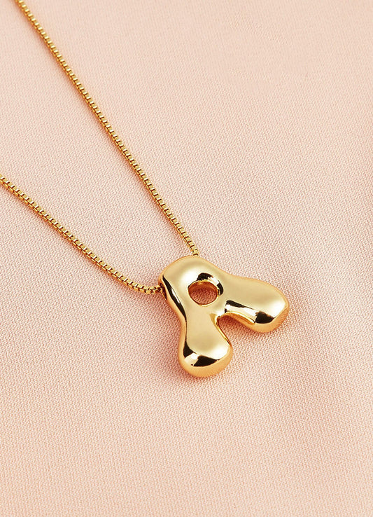 Balloon Letter Necklace