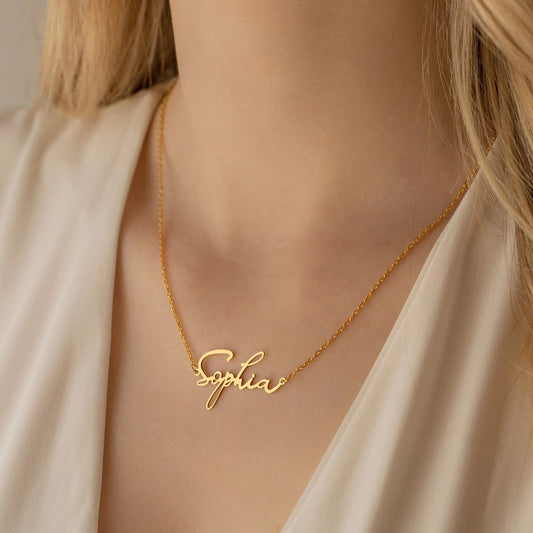 Personalized Signature Necklace