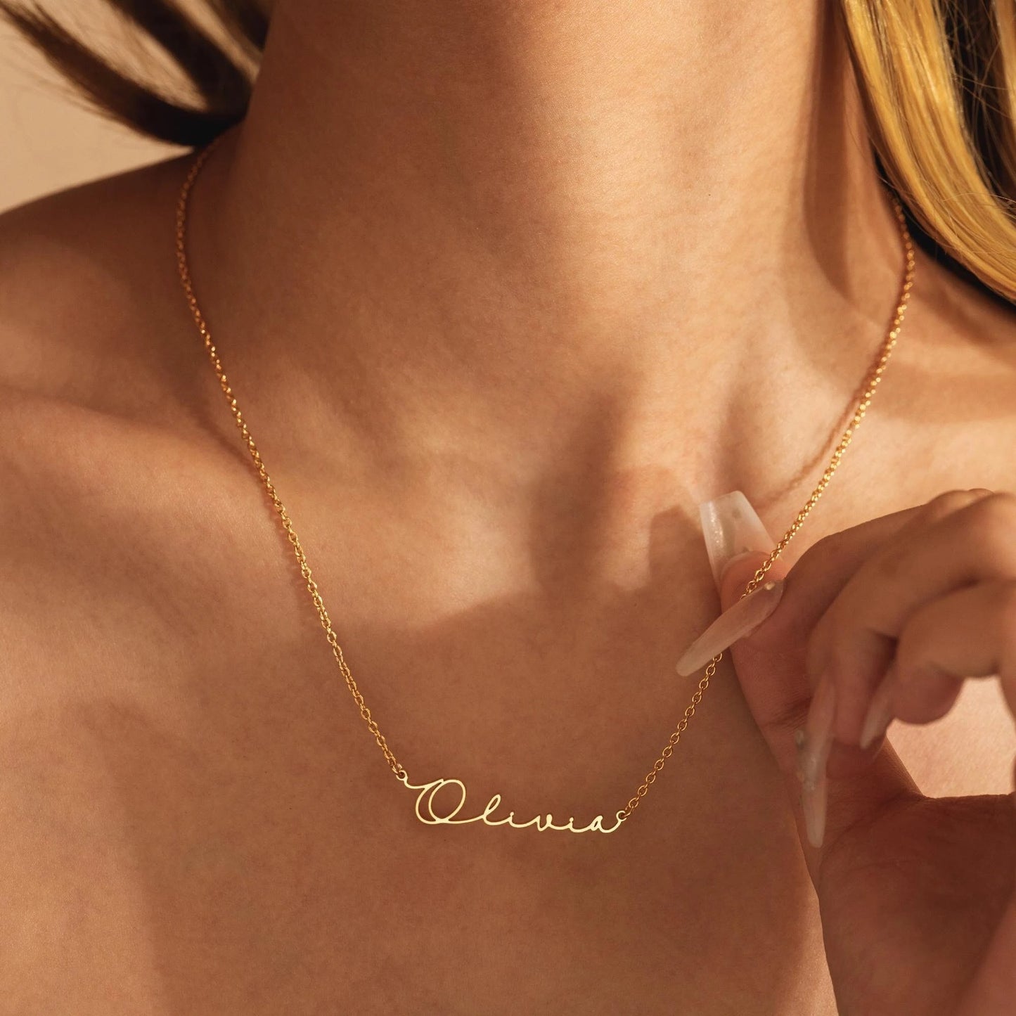 Personalized Signature Necklace
