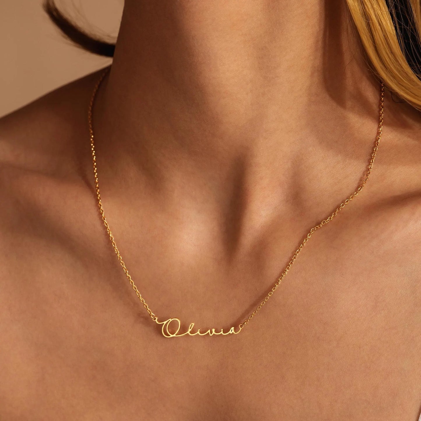 Personalized Signature Necklace