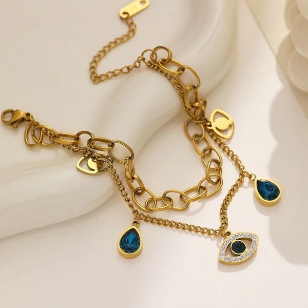 Gracie Evil Eye Bracelet