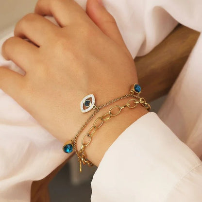 Gracie Evil Eye Bracelet