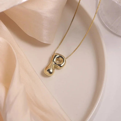 Balloon Letter Necklace