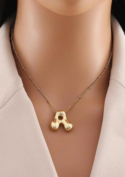 Balloon Letter Necklace
