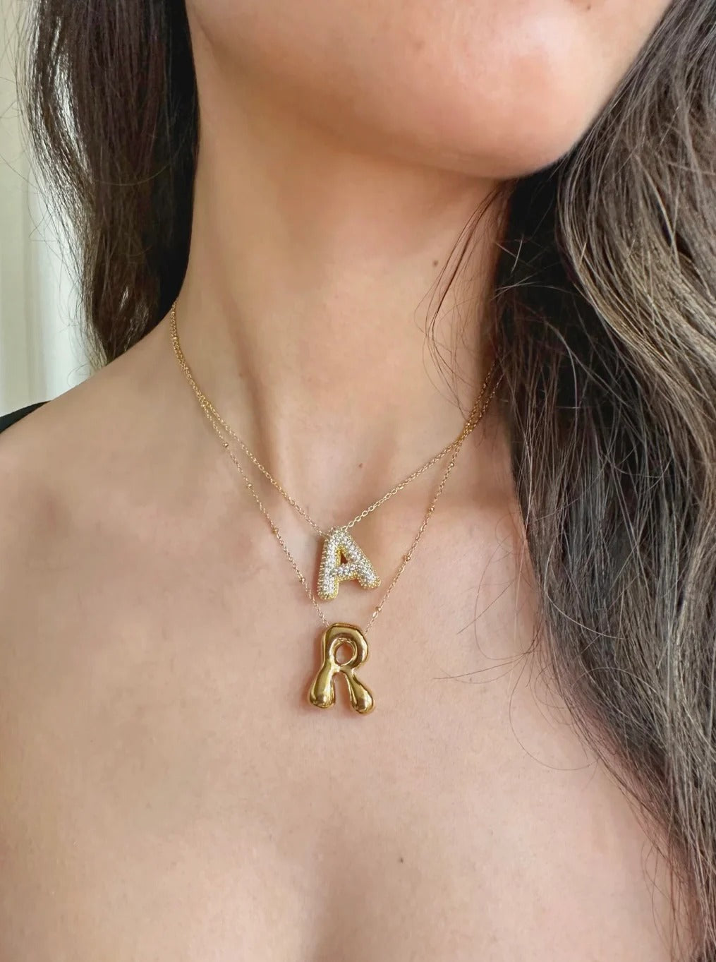 Balloon Letter Necklace